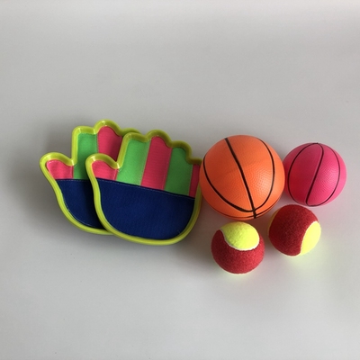 儿童训练吸盘球抛接球粘靶球拍吸力球手抓球幼儿园户外玩具网球