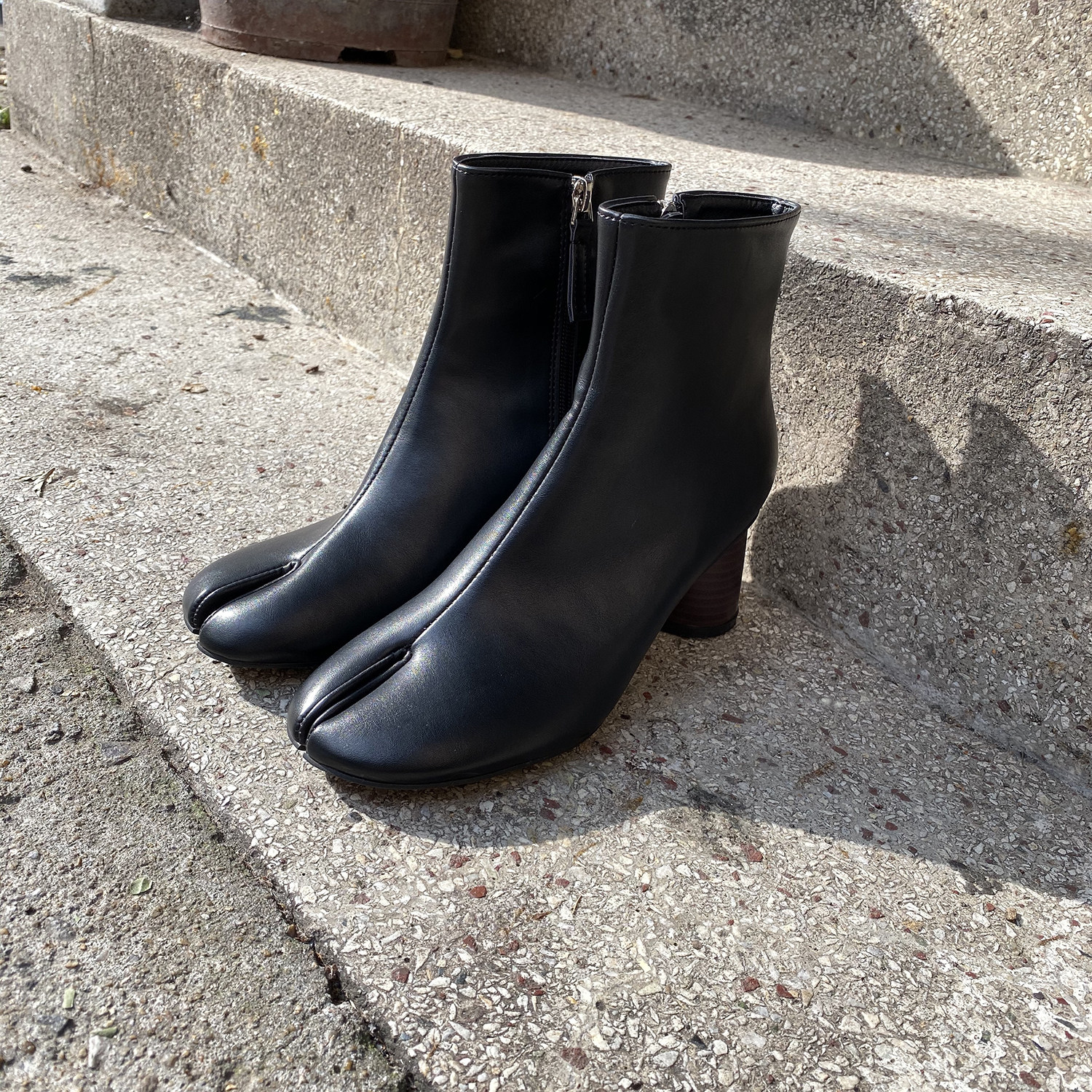 热销骑马靴子女 英伦_迷失麋鹿 马蹄靴女短靴英伦高跟2019冬款韩国