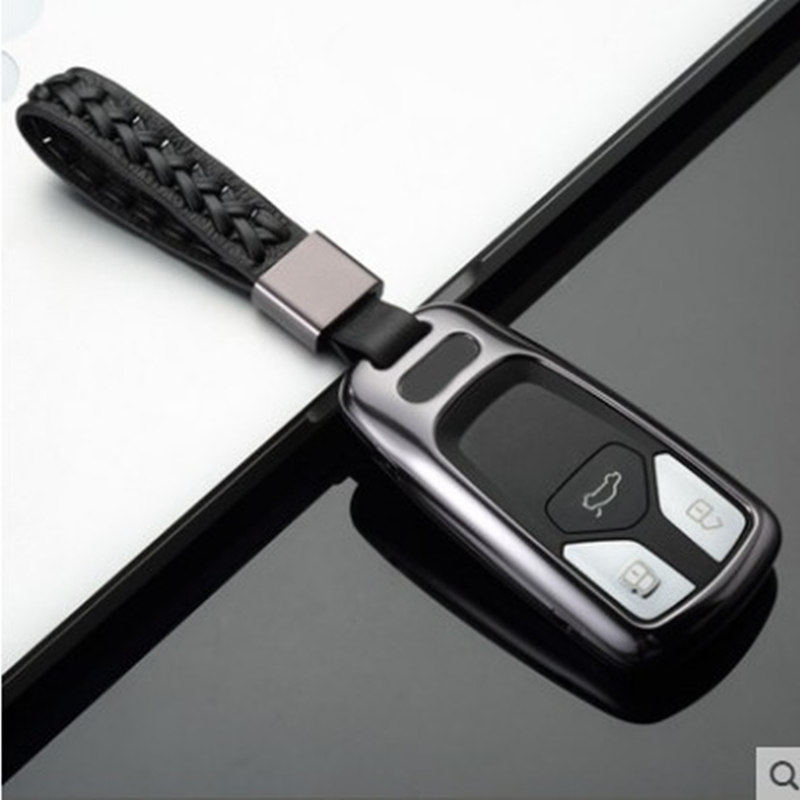 2022款奥迪a4l钥匙套2020款2021新a4l汽车真皮钥匙包专用扣壳高档