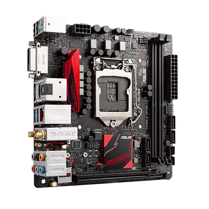 asus/华硕 b150i pro gaming/wifi/aura 电脑游戏主板 支持6500