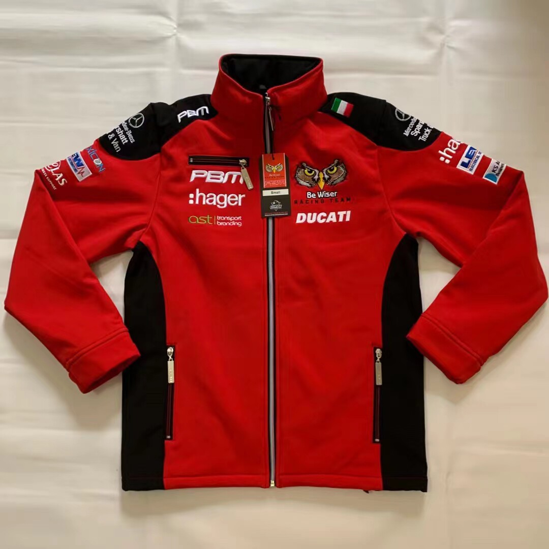 原装正品 杜卡迪bsb猫头鹰队服 be wiser sbk 杜卡迪厂队外套夹克