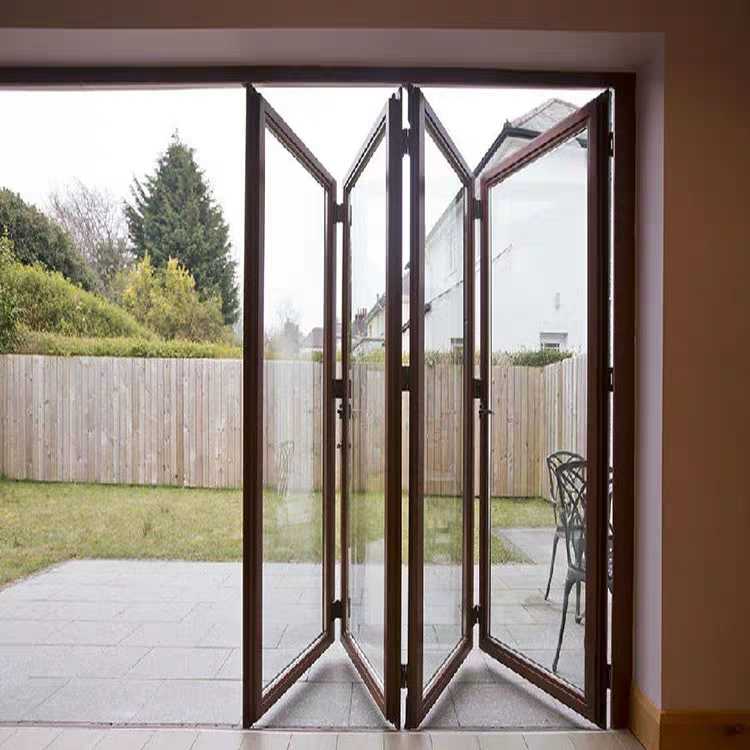 铝合金折叠门伸缩推拉式厨房吊轨 无下轨道卫生间玻璃隔断开放式