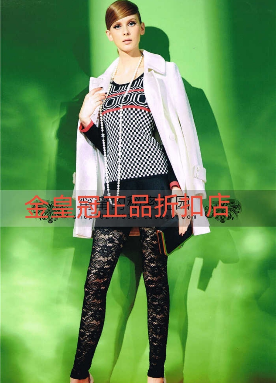 台湾高端品牌圣雅罗兰白色风衣外套专柜撤柜品牌折扣特价重工设计