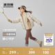 波司登2025新款儿童羽绒服男女童泡芙连帽外套三防抗菌保暖面包服