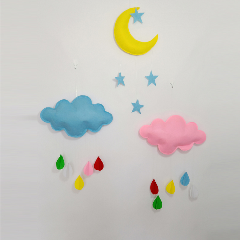 手工云朵装饰挂饰吊饰幼儿园创意教室墙面道具儿童墙壁少女墙ins