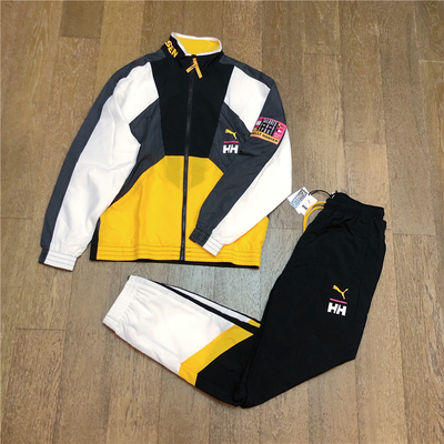 木记 彪马PUMA HELLY HANSEN海丽汉森联名限量款运动休闲夹克长裤