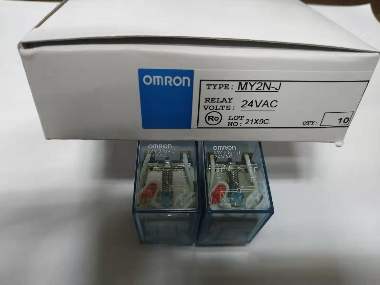 正品欧姆龙继电器my2nj my2n-j ac12v 24v 36v 48v 110v 220v