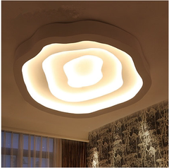 led吸顶灯大气现代简约客厅卧室灯具温馨浪漫书房灯个性创意遥控