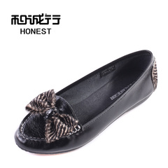 He Chenghang and sweet summer styles of ladies shoes Korean leisure bow women's shoes of 8204