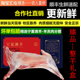 整羊新鲜盐池滩羊整只羊全羊肉礼盒24斤全羊整只清真现宰羊羔整羊