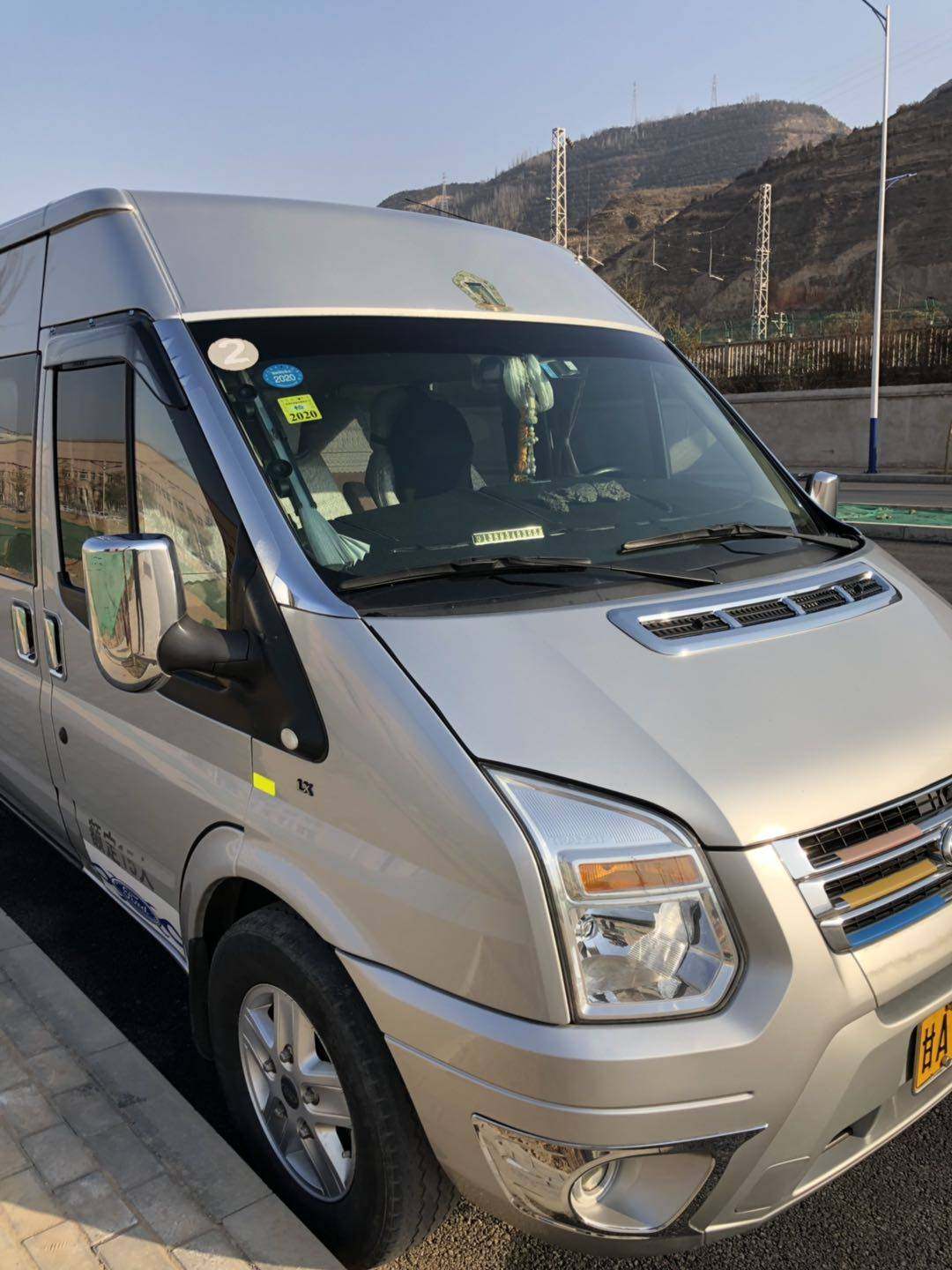 福特江铃全顺新世代v348机盖出风口电镀引擎盖风口装饰罩框前机盖