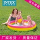 INTEX充气游泳池儿童家用戏水泳池室内宝宝围栏婴儿玩具海洋球池