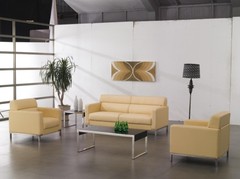 沙发洽谈办公室椅茶几组合会客现代木质定制区简约江苏促销特价