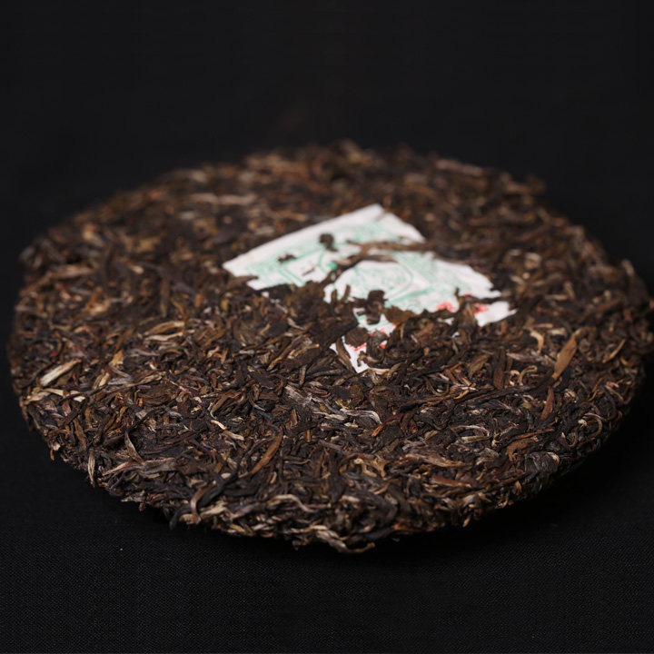 整提7片 永明2005年布朗青饼357克 普洱茶生茶饼