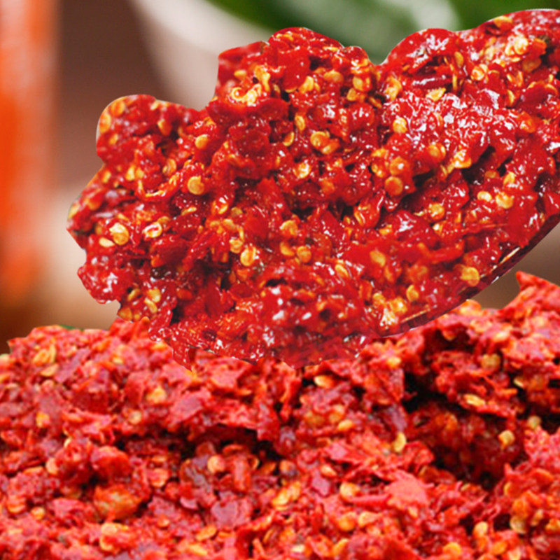 热销贵州糍粑辣_飨味贵州站苗姑娘糍粑辣椒250g 火调味料油泼辣子辣子