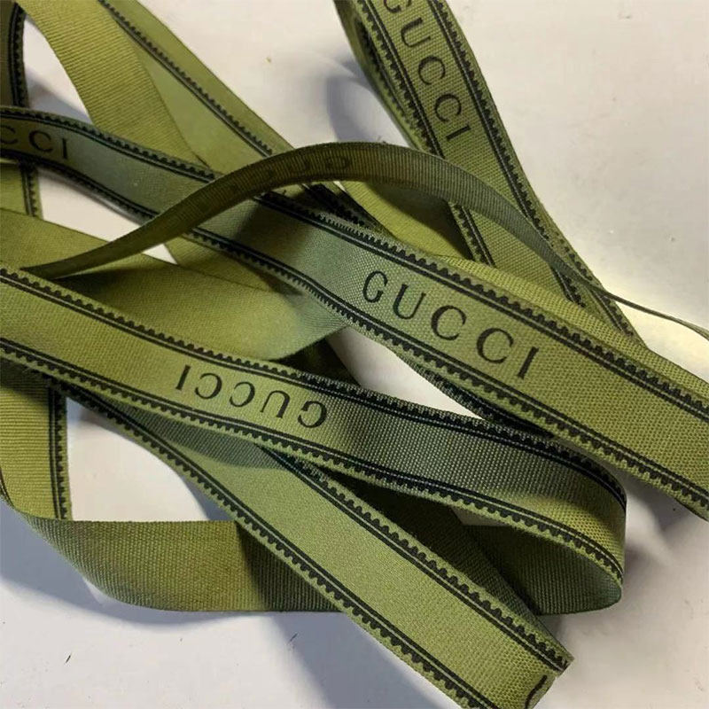 绿色丝带diy包装带子钥匙扣礼盒古驰袋高档绳适用gucci小白鞋鞋带
