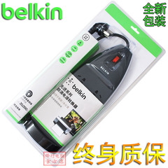 包邮Belkin/贝尔金 S600防涌电源插座防雷插排插线板拖线板6联