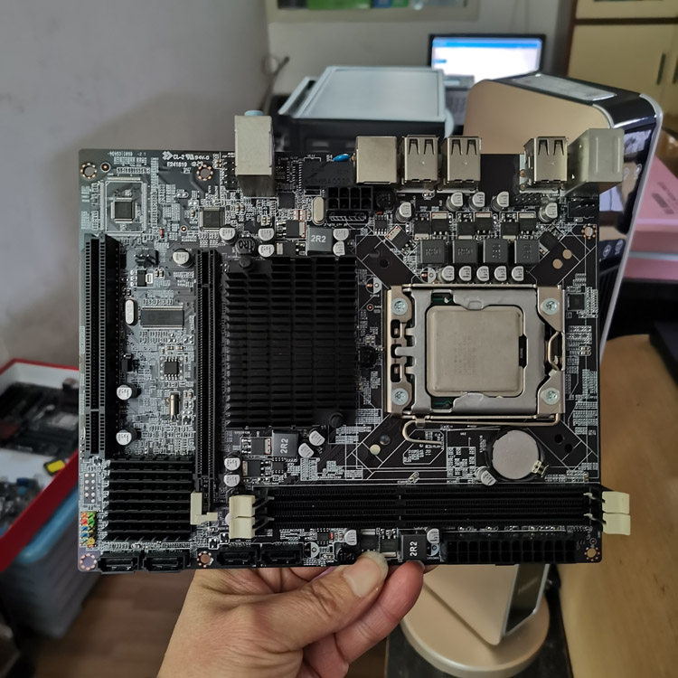 一折二手电脑主板_二手拆机x58 电脑游戏主板1366针e5620拼 送4核8