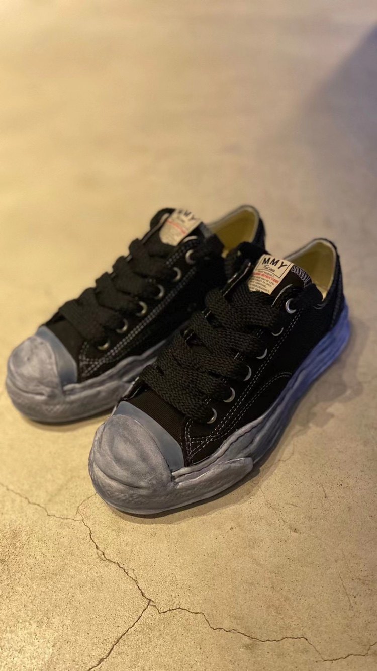 maisonmiharayasuhirommy三原康裕全皮低帮溶解鞋