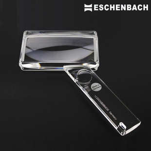 德国原装进口高清正品放大镜大面积2-5倍20框镜一体手持老人阅读
