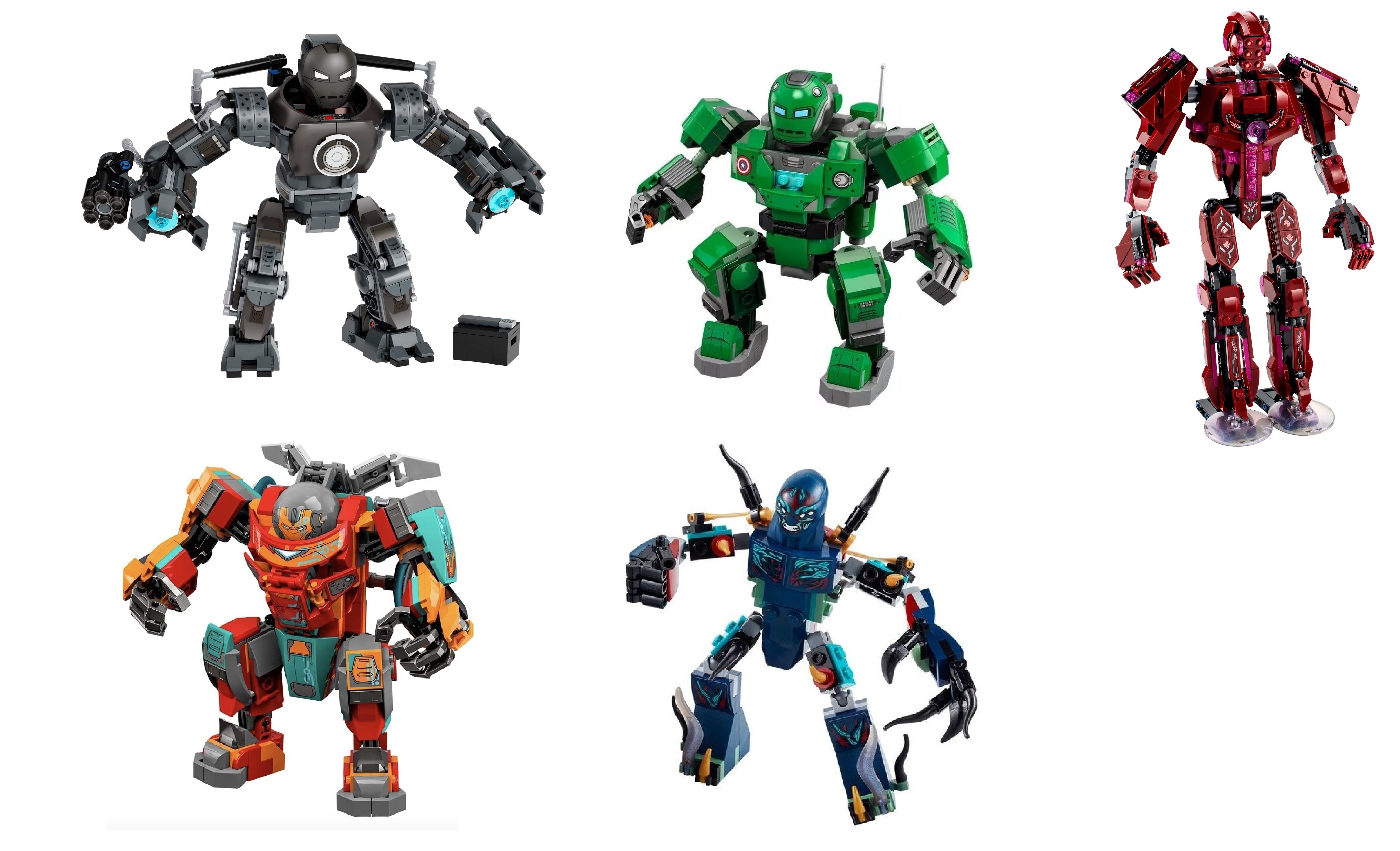 乐高 lego 杀肉 76190 76194 76201 净机甲 不含人仔 全新正品