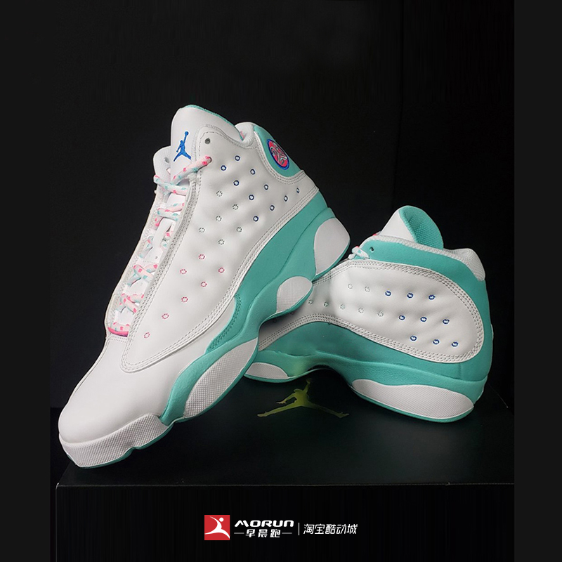 aj13白绿彩蛋鉴定图片