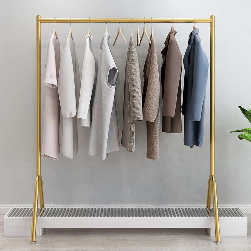 踢脚线取暖专用烘衣架晾挂衣服烘干暖气室内单杆折叠落地散热器架