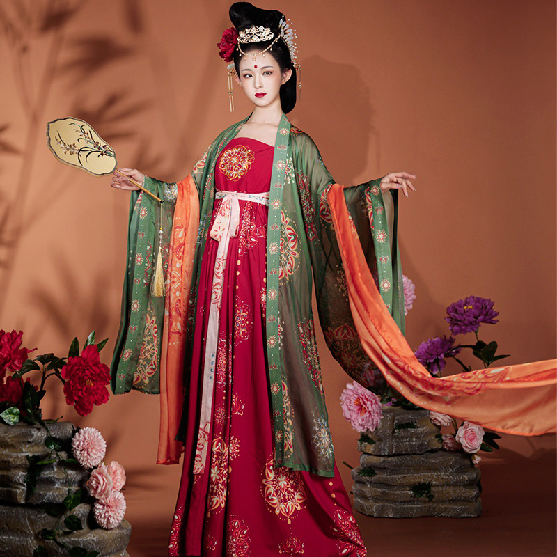 诃子裙汉服全套