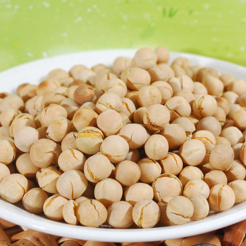 湖南特产水井巷炒货川豆铁锅炒豌豆原味零食香脆可口莫盐子