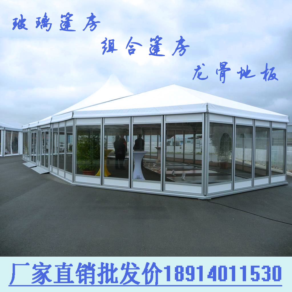 玻璃篷房展览展销展会车篷多功能活动篷房婚庆宴席仓储德国大棚
