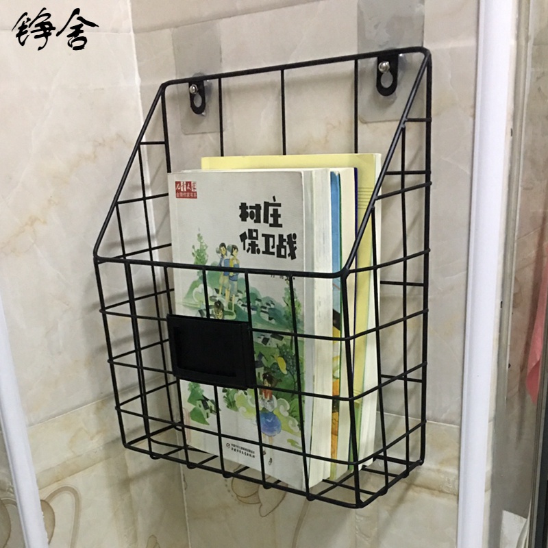 墙上书架免打孔床头铁艺置物架宿舍收纳上铺神器壁挂式挂墙置物架|ruв категории жилой мебели, рама тип, книги и газеты - от Buy2taobao.com для оказания профессиональной услуги покупки агента Taobao