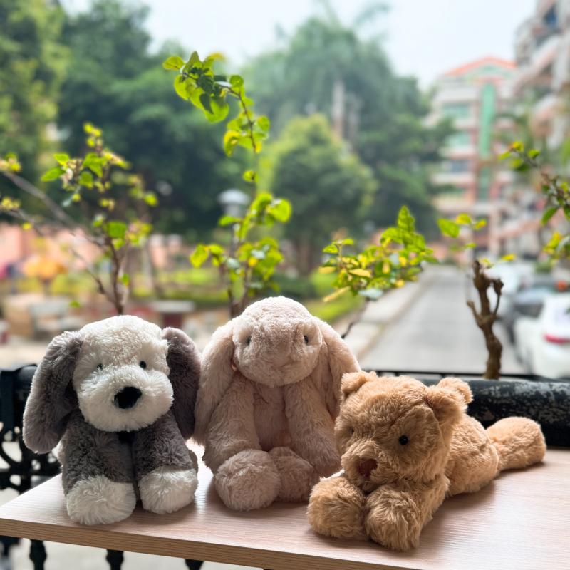 现货 英国Jellycat Smudge 温柔小兔 史玛吉温柔小狗 温柔小熊 象