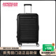 美旅PC行李箱可扩展旅行箱胖胖箱前开口拉杆箱19寸小型登机箱HJ3