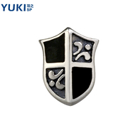 YUKI jewelry white fungus nails men''s 925 Silver Europe fashion France design Fan Nan ornament shield surge cool original