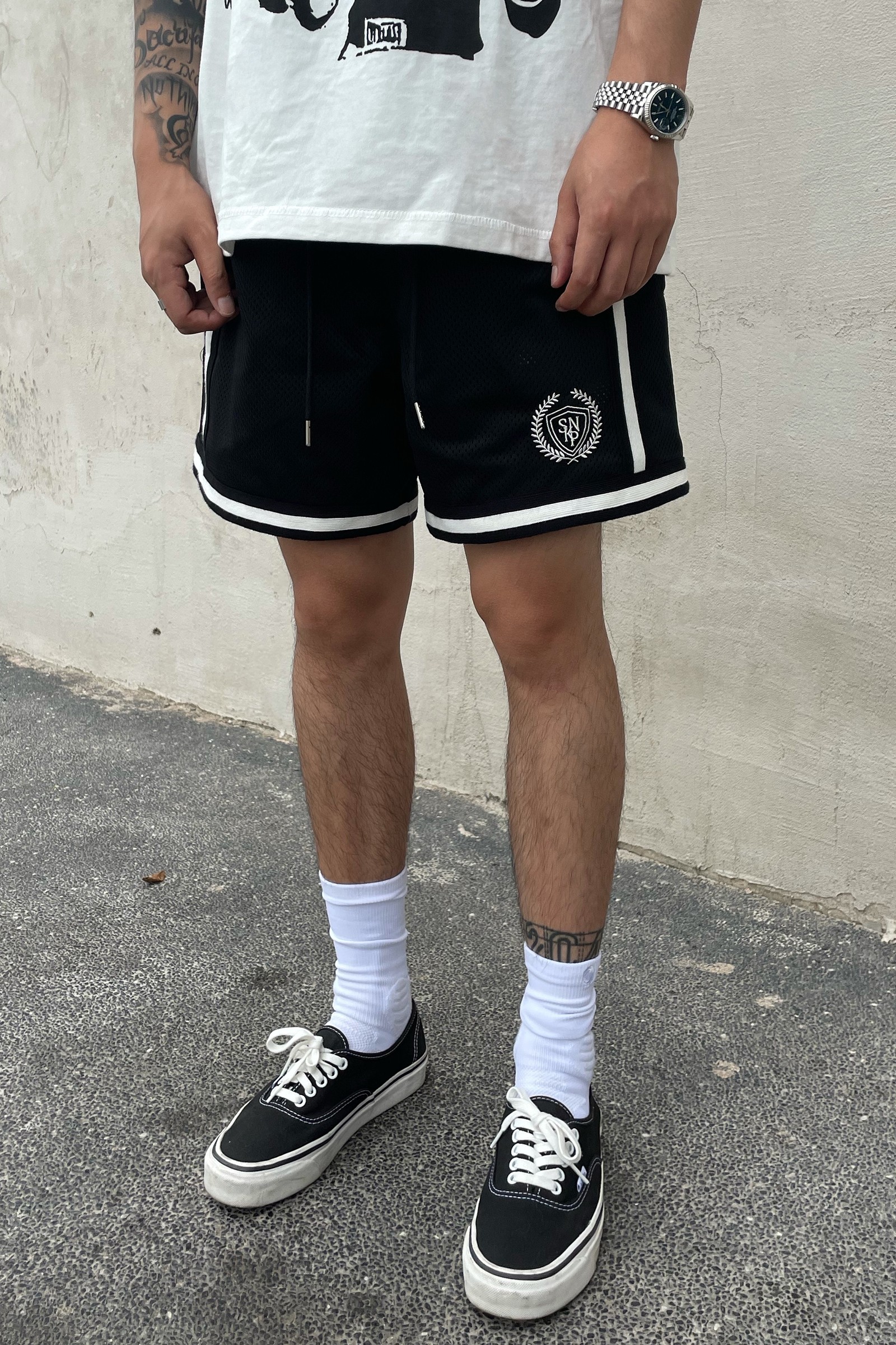 skpn美式高街篮球短裤实战训练运动裤夏季宽松版型透气休闲四分裤