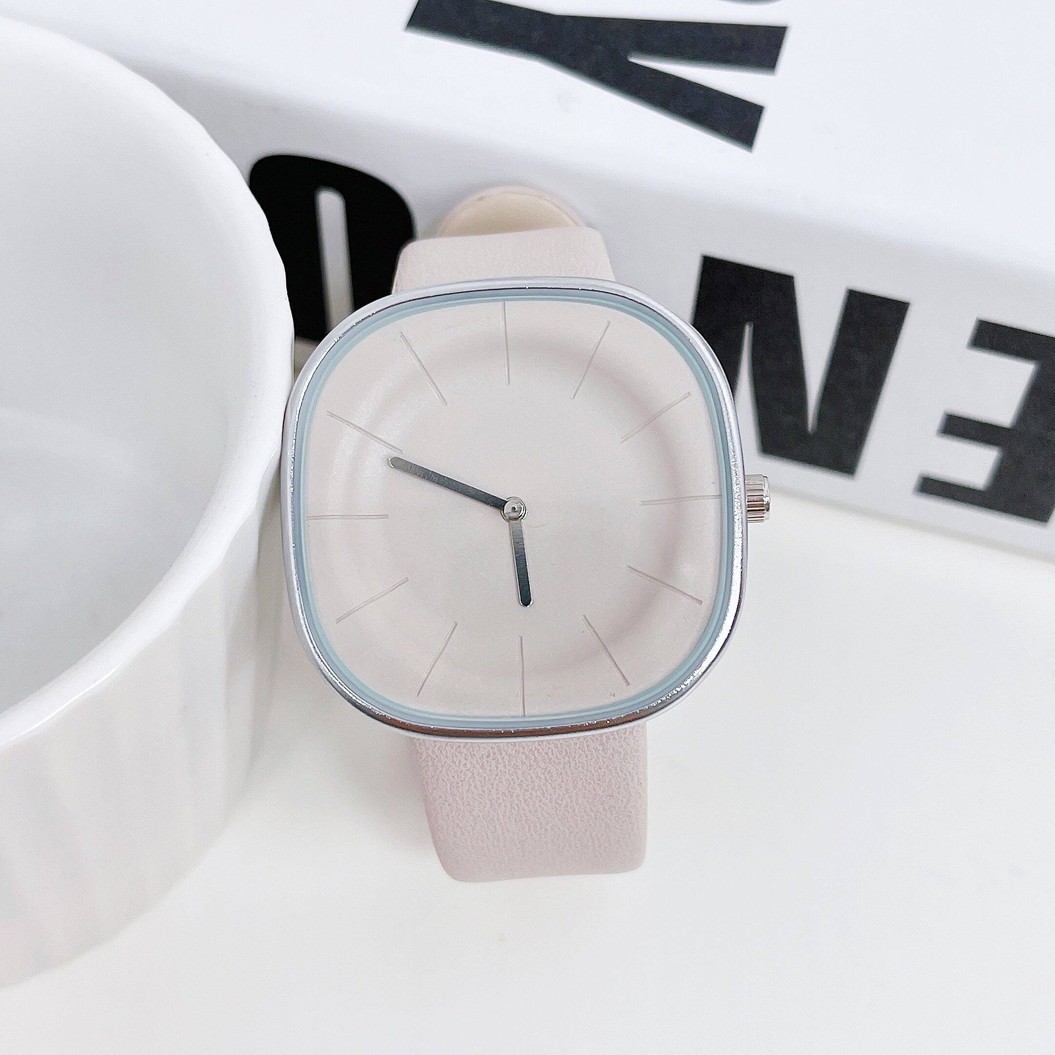 初高中学生手表女奶茶牛奶方糖创意气质ins日式极简小众设计原创