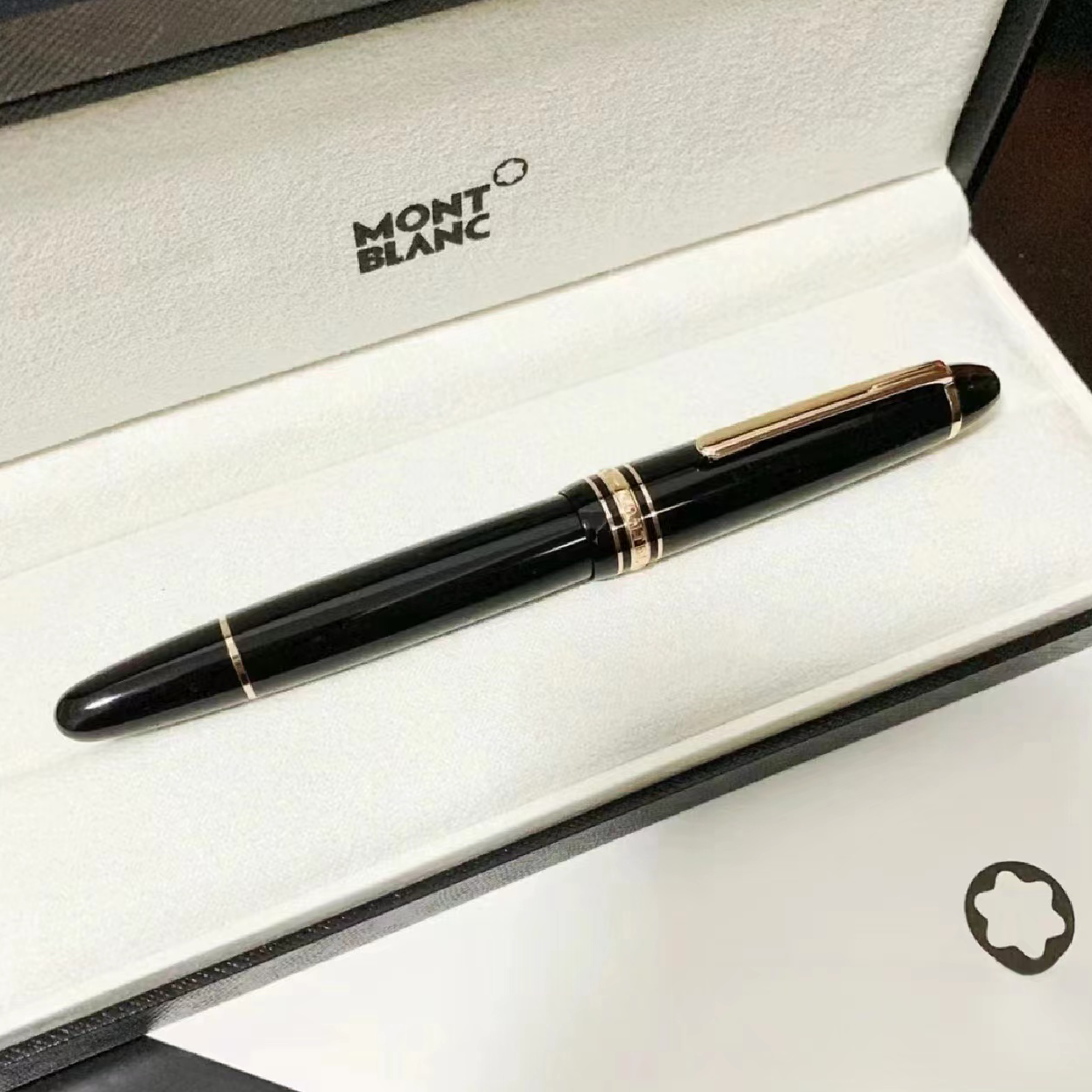 德国代购万宝龙签字笔p163大班经典款签字笔高档商务笔办公宝珠笔