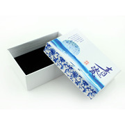 Hand Kung Fu new ethnic Chinese blue and white porcelain jewelry box Necklace Earring jewelry packaging boxes