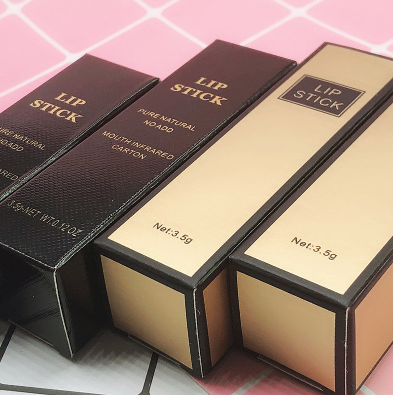 热销唇膏包装盒 高档_口红包装盒 单支高档润唇膏纸盒唇膏盒口红纸盒