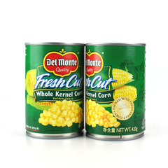 泰国进口地扪玉米粒/香甜可口罐头玉米粒420g沙拉/披萨玉米烙必备