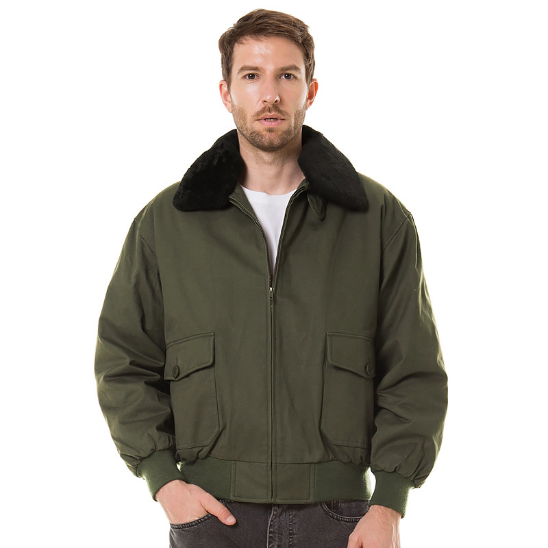 2021款无贼wzjp二战经典海军飞行服飞行夹克经典g1夹棉布衣大码