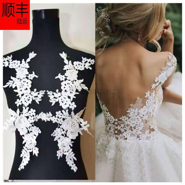 純棉水溶花 花貼 對花DIY手工飾品 新娘婚紗禮服裝飾品在類目 居家布藝, 縫紉DIY材料、工具及成品, 縫紉DIY配件/輔料/配飾, 布貼中 - 來自Buy2taobao.com提供專業的淘寶代購服務
