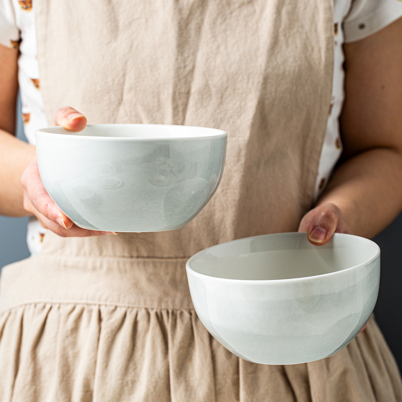 碗家用2024新款饭碗面碗高颜值米饭碗轻奢陶瓷釉下彩餐具简约汤碗