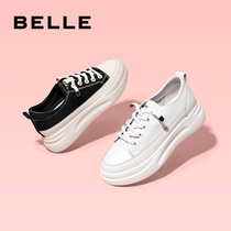 百丽小白鞋女2020春季新品商场同款松糕厚底休闲单鞋U8N1DAM0