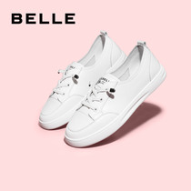 百丽小白鞋女2020春夏新款商场同款ins潮平底休闲单鞋V3D1DAM0
