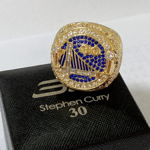 nba总冠军戒指金州勇士队2018年库里杜兰特纪念收藏送男生指环