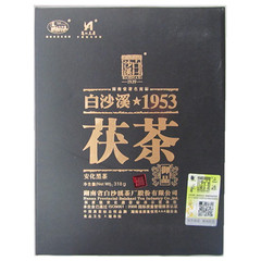 湖南特产 安化黑茶 白沙溪1953御品茯茶 金花茂盛  特价正品包邮