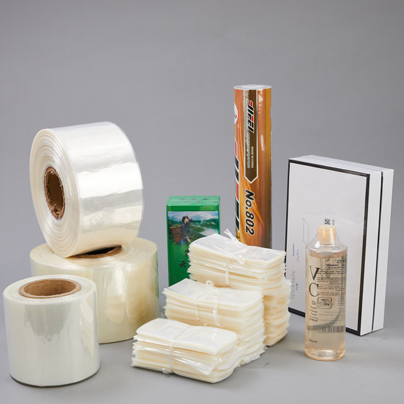 pvc收缩袋热缩膜热缩封口膜封酒膜鞋塑封热膜相片塑封膜茶叶塑封