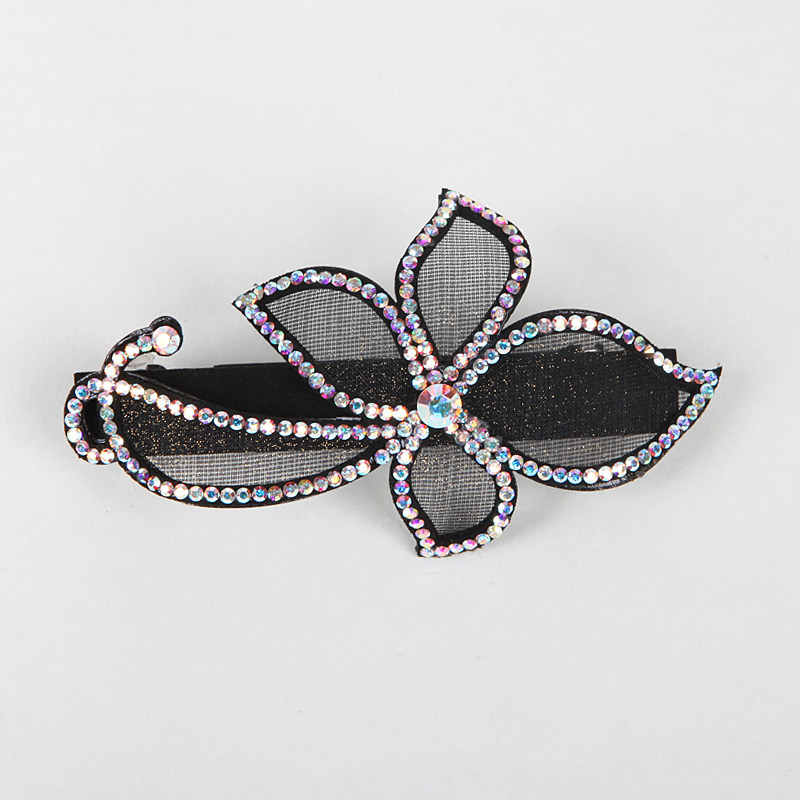 91星光美饰头花发夹发卡中号成人发饰水钻夹子卡子弹簧夹顶夹韩国女头