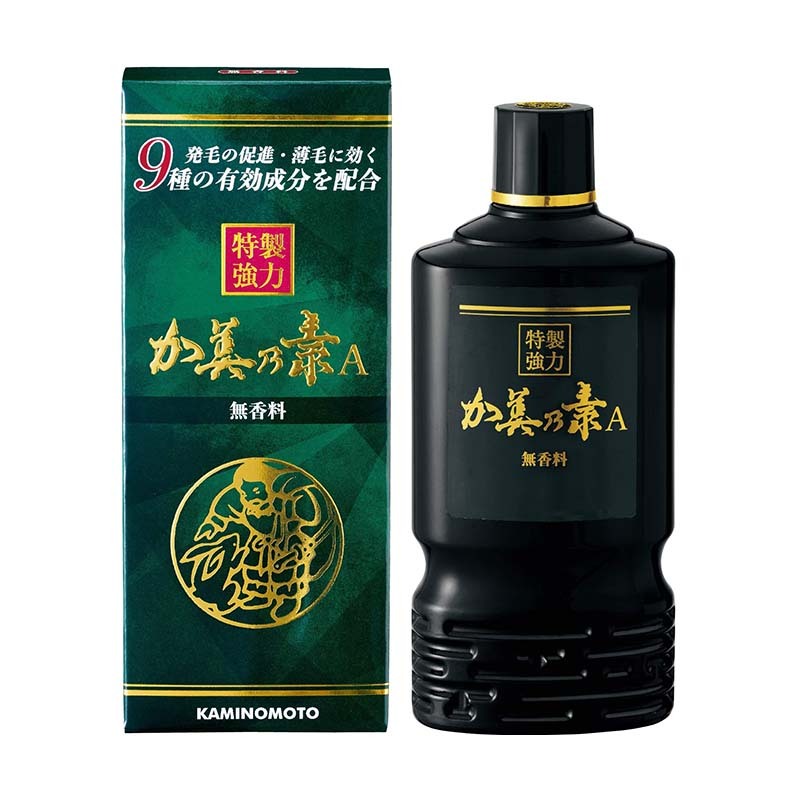 海淘 加美乃素Kaminomoto 强力生发液 对女性头皮温和防头屑180ml